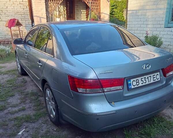 Синий Хендай Соната, объемом двигателя 2 л и пробегом 263 тыс. км за 5900 $, фото 10 на Automoto.ua