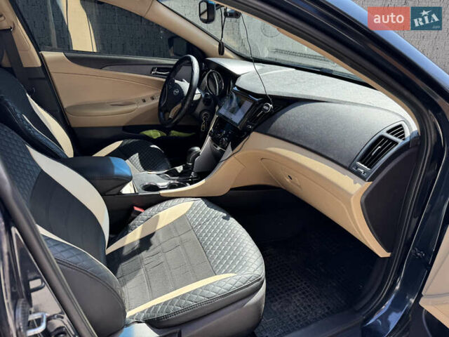 Синій Хендай Соната, об'ємом двигуна 2.4 л та пробігом 220 тис. км за 8300 $, фото 21 на Automoto.ua