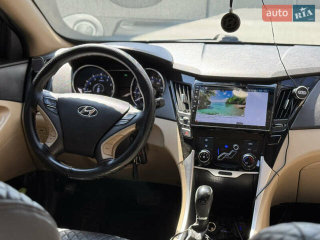 Синій Хендай Соната, об'ємом двигуна 2.4 л та пробігом 220 тис. км за 8300 $, фото 20 на Automoto.ua