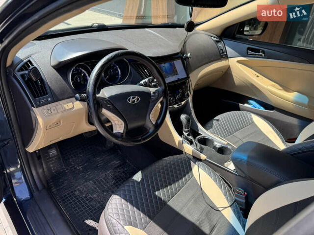 Синій Хендай Соната, об'ємом двигуна 2.4 л та пробігом 220 тис. км за 8300 $, фото 16 на Automoto.ua