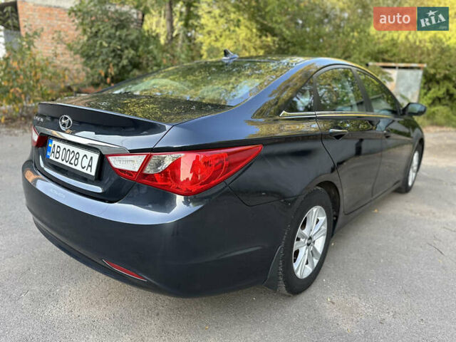 Синий Хендай Соната, объемом двигателя 2.36 л и пробегом 198 тыс. км за 8700 $, фото 16 на Automoto.ua