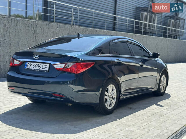 Синій Хендай Соната, об'ємом двигуна 2.4 л та пробігом 220 тис. км за 8300 $, фото 13 на Automoto.ua