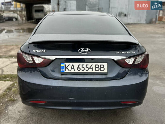 Синій Хендай Соната, об'ємом двигуна 2.4 л та пробігом 250 тис. км за 8000 $, фото 2 на Automoto.ua