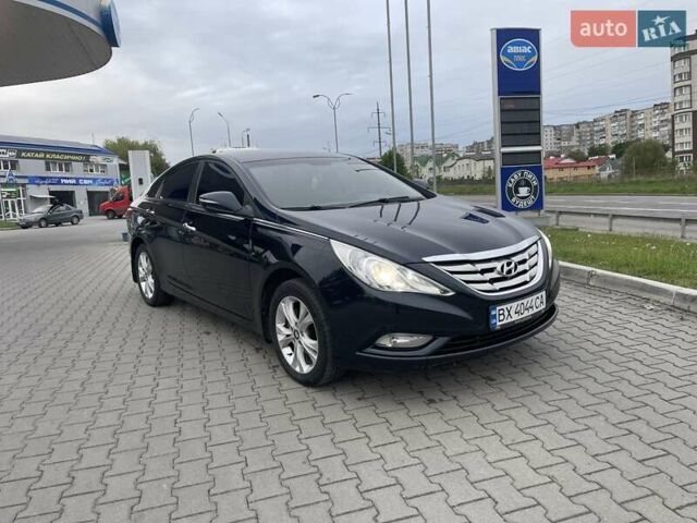 Синій Хендай Соната, об'ємом двигуна 2.36 л та пробігом 283 тис. км за 9300 $, фото 2 на Automoto.ua