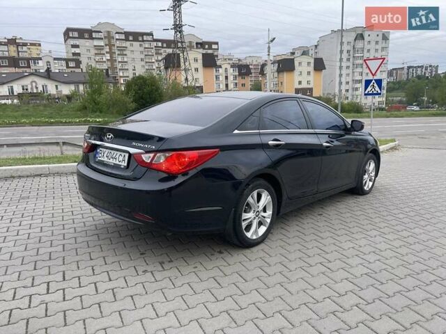 Синій Хендай Соната, об'ємом двигуна 2.36 л та пробігом 283 тис. км за 9300 $, фото 12 на Automoto.ua