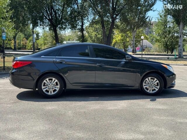 Синий Хендай Соната, объемом двигателя 2.4 л и пробегом 130 тыс. км за 7990 $, фото 5 на Automoto.ua