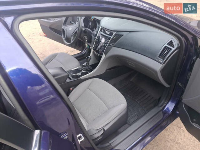 Синий Хендай Соната, объемом двигателя 2.36 л и пробегом 270 тыс. км за 7600 $, фото 17 на Automoto.ua