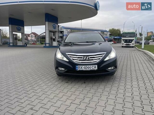 Синій Хендай Соната, об'ємом двигуна 2.36 л та пробігом 283 тис. км за 9300 $, фото 1 на Automoto.ua