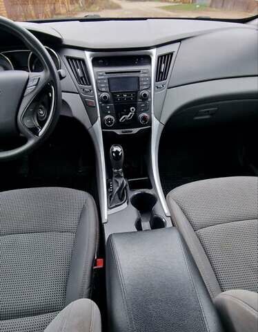 Синий Хендай Соната, объемом двигателя 2.36 л и пробегом 185 тыс. км за 7300 $, фото 10 на Automoto.ua