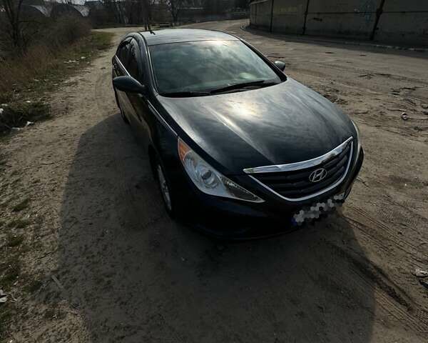 Синій Хендай Соната, об'ємом двигуна 2.4 л та пробігом 173 тис. км за 8900 $, фото 2 на Automoto.ua