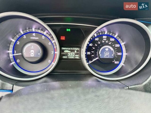 Синий Хендай Соната, объемом двигателя 2.4 л и пробегом 196 тыс. км за 7800 $, фото 15 на Automoto.ua