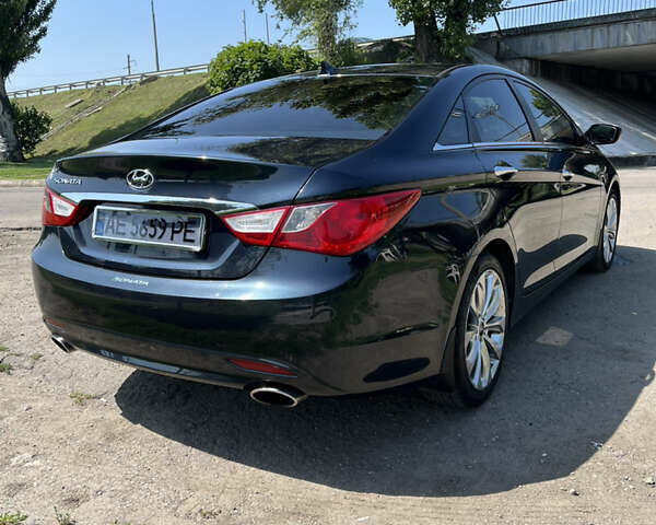 Синий Хендай Соната, объемом двигателя 2.4 л и пробегом 201 тыс. км за 9300 $, фото 6 на Automoto.ua