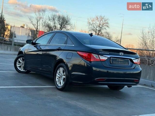 Синий Хендай Соната, объемом двигателя 2.4 л и пробегом 193 тыс. км за 8990 $, фото 9 на Automoto.ua