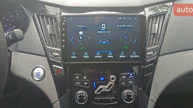 Синій Хендай Соната, об'ємом двигуна 2.4 л та пробігом 250 тис. км за 9000 $, фото 9 на Automoto.ua