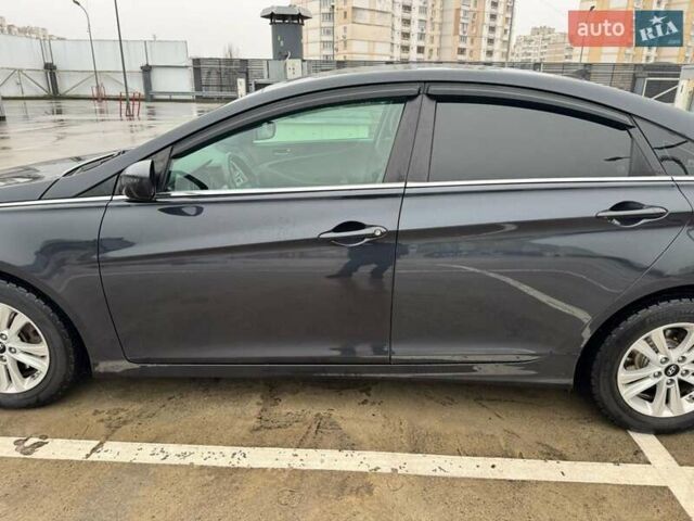 Синий Хендай Соната, объемом двигателя 2.4 л и пробегом 196 тыс. км за 7800 $, фото 7 на Automoto.ua