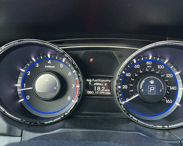 Синій Хендай Соната, об'ємом двигуна 2 л та пробігом 242 тис. км за 9500 $, фото 23 на Automoto.ua