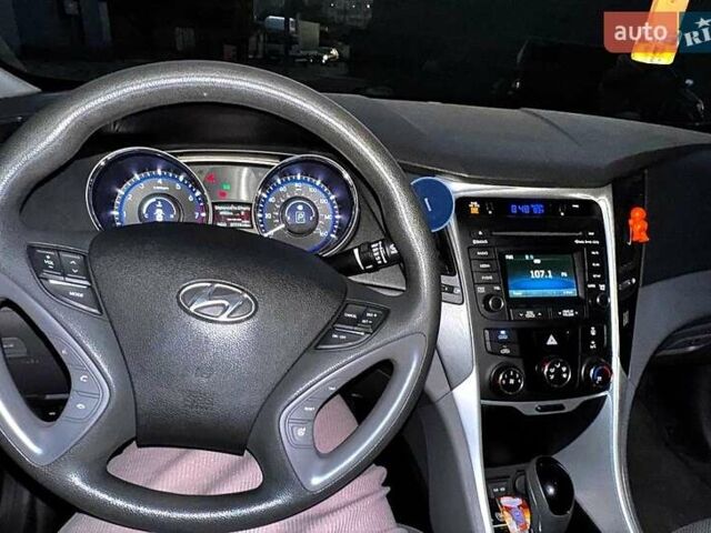 Синий Хендай Соната, объемом двигателя 2.4 л и пробегом 63 тыс. км за 9000 $, фото 9 на Automoto.ua