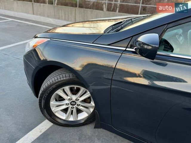 Синий Хендай Соната, объемом двигателя 2.4 л и пробегом 193 тыс. км за 8990 $, фото 11 на Automoto.ua