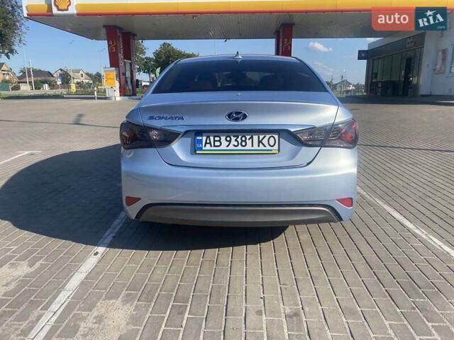 Синий Хендай Соната, объемом двигателя 2.36 л и пробегом 188 тыс. км за 9700 $, фото 5 на Automoto.ua
