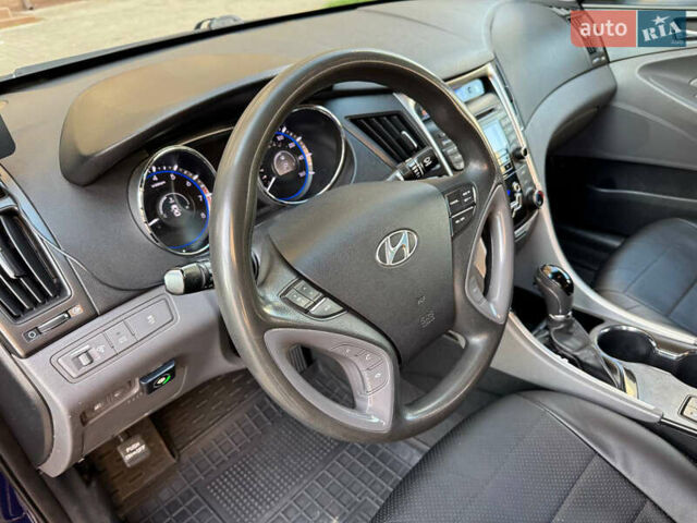 Синій Хендай Соната, об'ємом двигуна 2.36 л та пробігом 200 тис. км за 7500 $, фото 16 на Automoto.ua