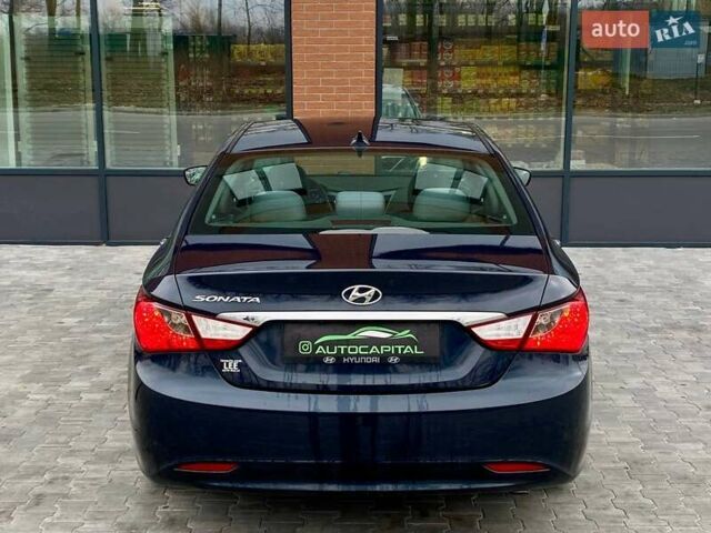 Синий Хендай Соната, объемом двигателя 2.36 л и пробегом 129 тыс. км за 8990 $, фото 8 на Automoto.ua