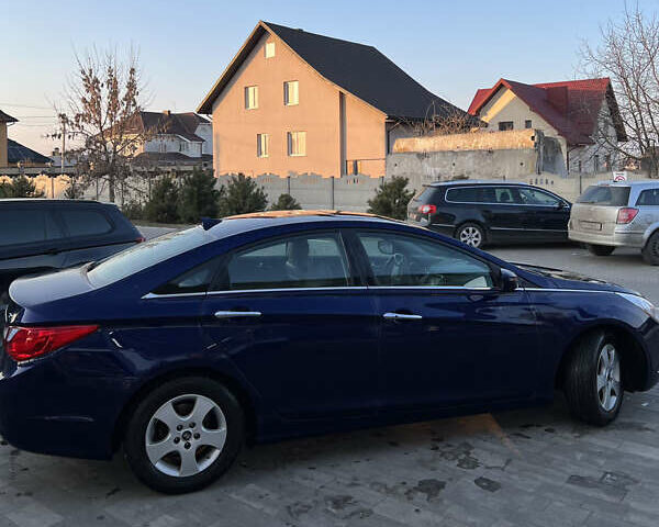 Синій Хендай Соната, об'ємом двигуна 2 л та пробігом 242 тис. км за 9500 $, фото 3 на Automoto.ua