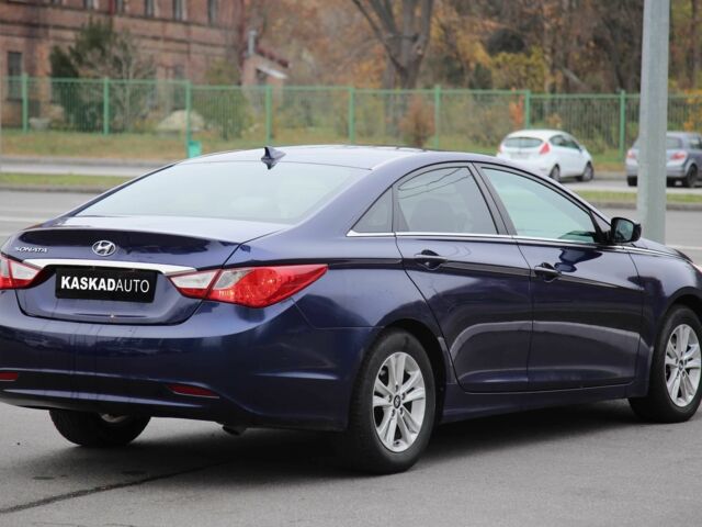 Синий Хендай Соната, объемом двигателя 2.4 л и пробегом 188 тыс. км за 8500 $, фото 5 на Automoto.ua