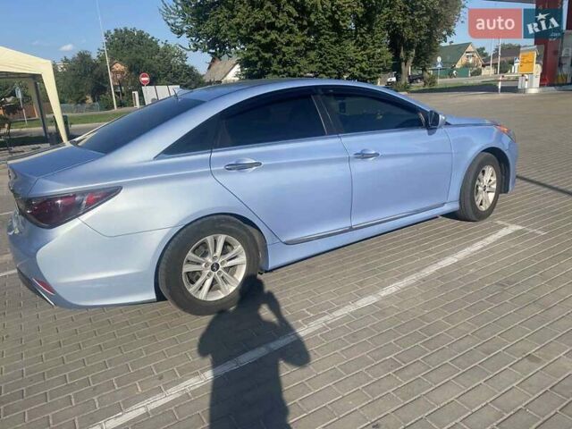 Синий Хендай Соната, объемом двигателя 2.36 л и пробегом 188 тыс. км за 9700 $, фото 7 на Automoto.ua