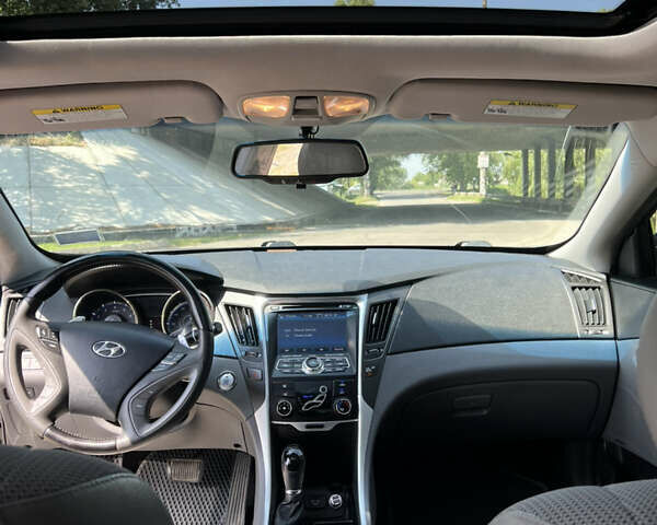 Синий Хендай Соната, объемом двигателя 2.4 л и пробегом 201 тыс. км за 9300 $, фото 12 на Automoto.ua