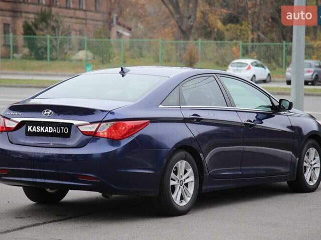 Синий Хендай Соната, объемом двигателя 2.4 л и пробегом 188 тыс. км за 8500 $, фото 5 на Automoto.ua