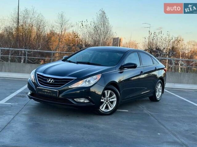 Синий Хендай Соната, объемом двигателя 2.4 л и пробегом 193 тыс. км за 8990 $, фото 4 на Automoto.ua