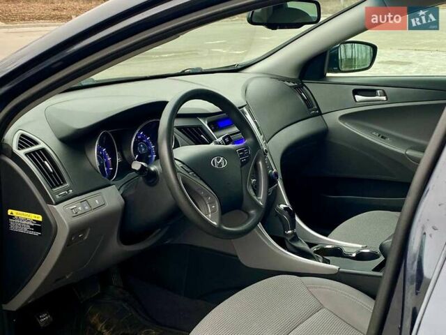 Синий Хендай Соната, объемом двигателя 2.36 л и пробегом 129 тыс. км за 8990 $, фото 15 на Automoto.ua