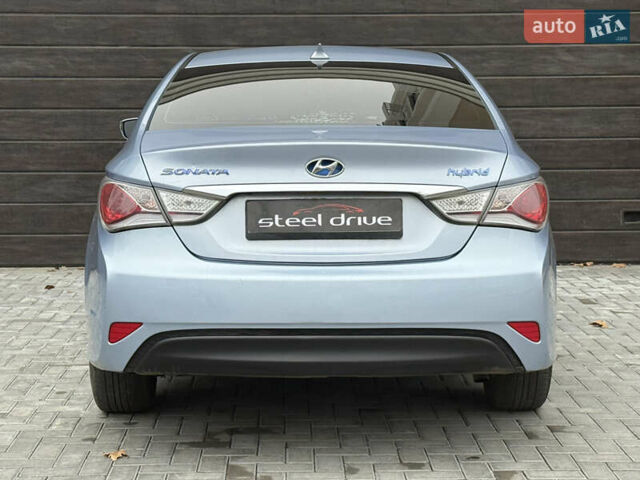 Синий Хендай Соната, объемом двигателя 2.36 л и пробегом 202 тыс. км за 9300 $, фото 4 на Automoto.ua