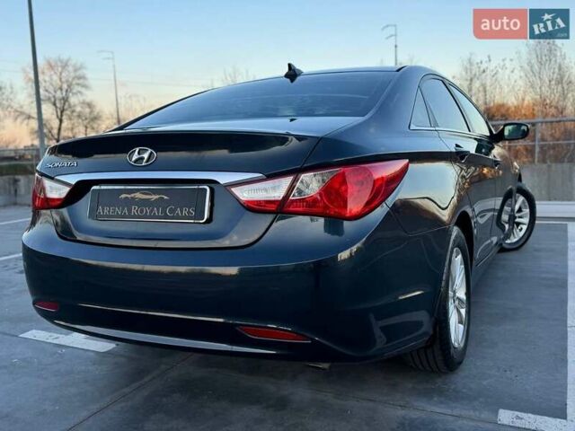 Синий Хендай Соната, объемом двигателя 2.4 л и пробегом 193 тыс. км за 8990 $, фото 14 на Automoto.ua