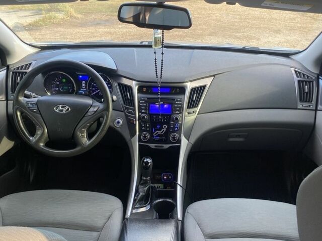 Синий Хендай Соната, объемом двигателя 2.4 л и пробегом 126 тыс. км за 9000 $, фото 4 на Automoto.ua