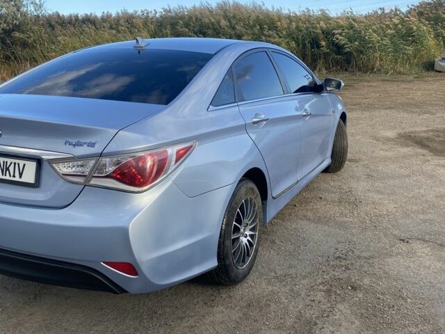 Синий Хендай Соната, объемом двигателя 2.4 л и пробегом 126 тыс. км за 9000 $, фото 3 на Automoto.ua