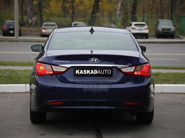 Синий Хендай Соната, объемом двигателя 2.4 л и пробегом 188 тыс. км за 8500 $, фото 4 на Automoto.ua