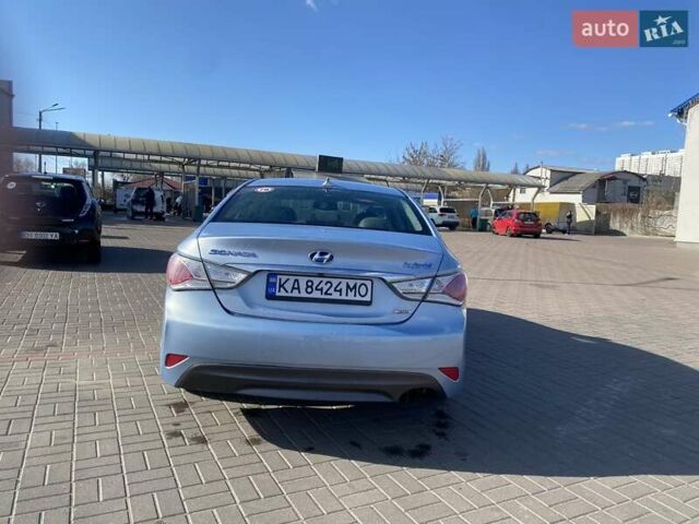 Синий Хендай Соната, объемом двигателя 2.4 л и пробегом 157 тыс. км за 10500 $, фото 5 на Automoto.ua
