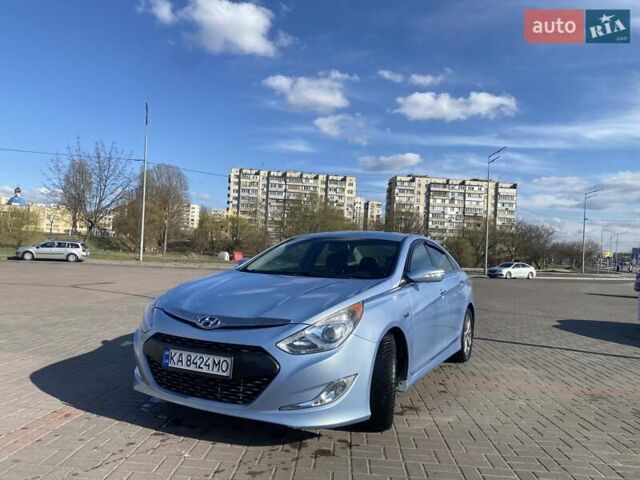Синий Хендай Соната, объемом двигателя 2.4 л и пробегом 157 тыс. км за 10500 $, фото 2 на Automoto.ua