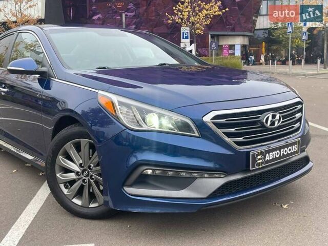 Хендай Соната 2014 у Києві на Automoto.ua Синій Хендай Соната, об'ємом двигуна 2.36 л та пробігом 176 тис. км за 15490 $, фото 1 на Automoto.ua