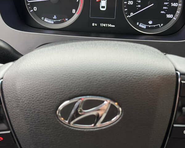 Синий Хендай Соната, объемом двигателя 2.36 л и пробегом 174 тыс. км за 12500 $, фото 33 на Automoto.ua