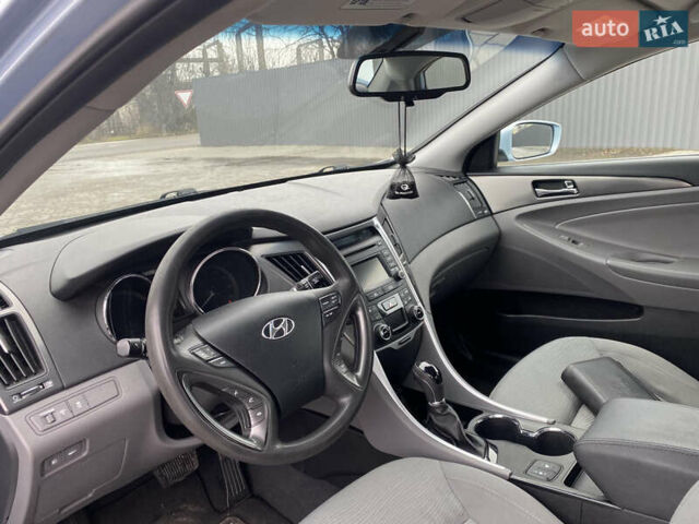 Синий Хендай Соната, объемом двигателя 2.4 л и пробегом 256 тыс. км за 10200 $, фото 7 на Automoto.ua