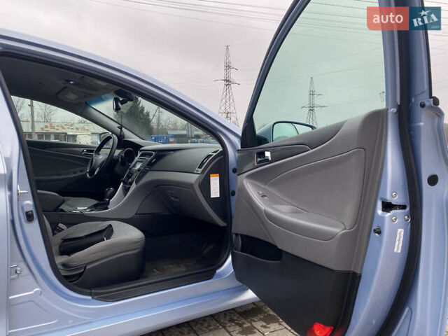 Синий Хендай Соната, объемом двигателя 2.4 л и пробегом 256 тыс. км за 10200 $, фото 4 на Automoto.ua