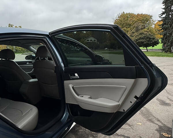 Синий Хендай Соната, объемом двигателя 2.36 л и пробегом 174 тыс. км за 12500 $, фото 55 на Automoto.ua