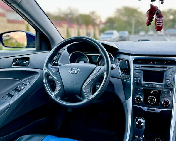 Синий Хендай Соната, объемом двигателя 2.36 л и пробегом 202 тыс. км за 8700 $, фото 17 на Automoto.ua