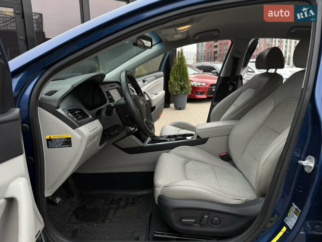 Синий Хендай Соната, объемом двигателя 2.36 л и пробегом 170 тыс. км за 9500 $, фото 13 на Automoto.ua
