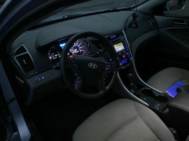 Синий Хендай Соната, объемом двигателя 2.4 л и пробегом 256 тыс. км за 10200 $, фото 5 на Automoto.ua