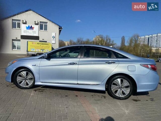 Синий Хендай Соната, объемом двигателя 2.4 л и пробегом 157 тыс. км за 10500 $, фото 3 на Automoto.ua