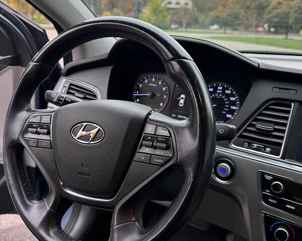 Синий Хендай Соната, объемом двигателя 2.36 л и пробегом 174 тыс. км за 12500 $, фото 34 на Automoto.ua