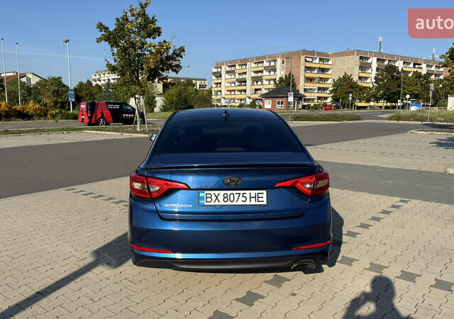 Синий Хендай Соната, объемом двигателя 2.36 л и пробегом 175 тыс. км за 8999 $, фото 7 на Automoto.ua